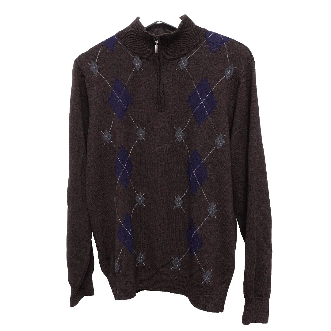 Suéteres de lana multicolor Neiman Marcus para hombres