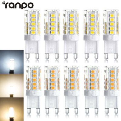 9W G9 Mini LED Corn Light Bulbs Replace 70W Halogen Lamp 45LEDs AC 110V - 220V