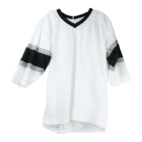 Box of 7 Youth Small Hockey Jersey CCM Kings White/Black - Picture 1 of 4