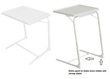 FOLDING TABLE  STURDY PORTABLE TRAVELLING  MATE LAPTOP TRAY BED SOFA DINNER DESK