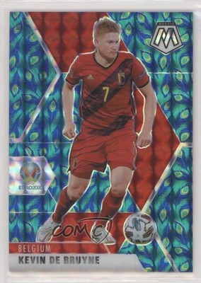 2021 Panini Mosaic UEFA Euro 2020 Choice Peacock Prizm Kevin 