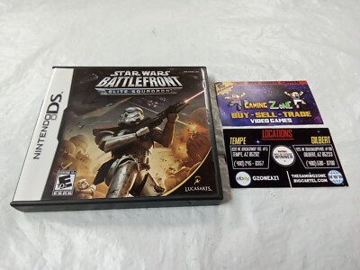 BOX ONLY) Star Wars Battlefront: Elite Squadron (Nintendo DS, 2009