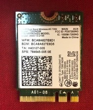 HP CHROMEBOOK 14-AK040WM INTEL DUAL BAND WIFI CARD 784645-005