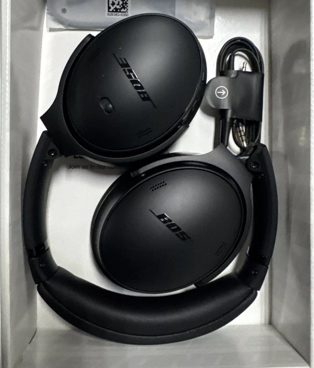 Bose QuietComfort Headphones SC Noise Cancelling Black 884367-0900