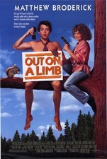 OUT ON A LIMB Movie POSTER 27x40 Matthew Broderick Jeffrey Jones Heidi Kling