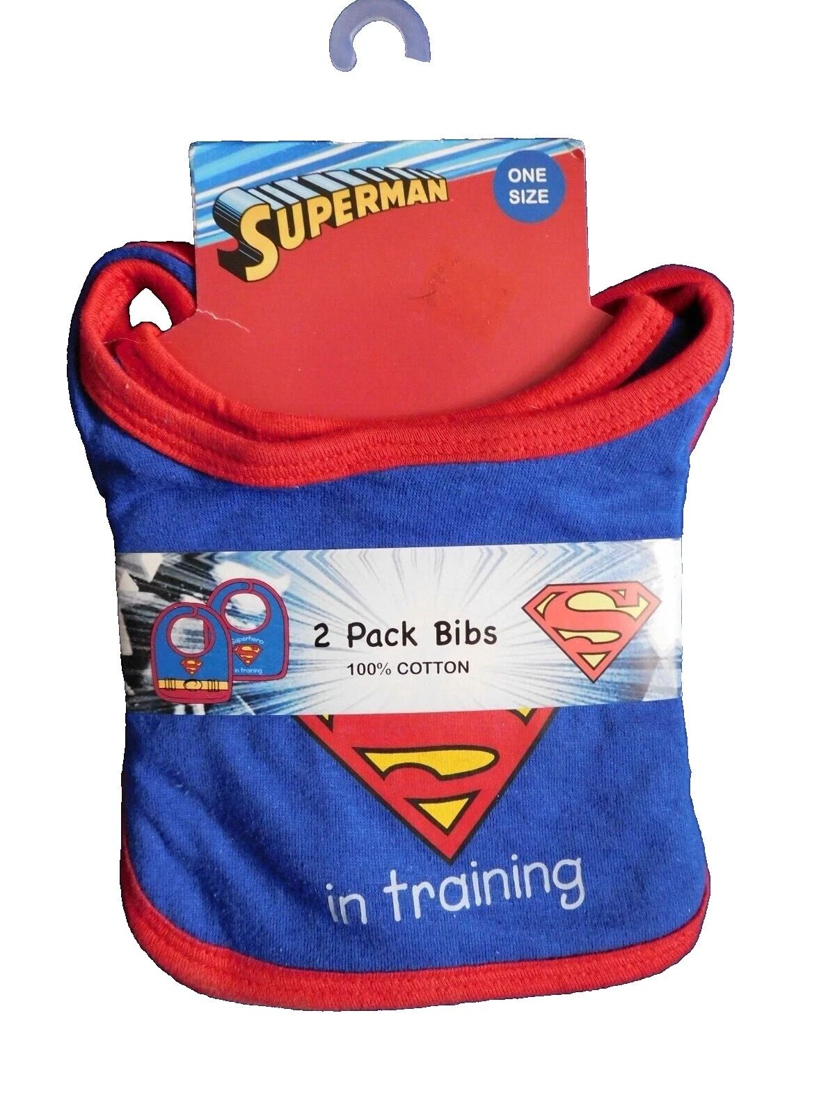 Paños Baberos para Bebé Algodón DC Comics