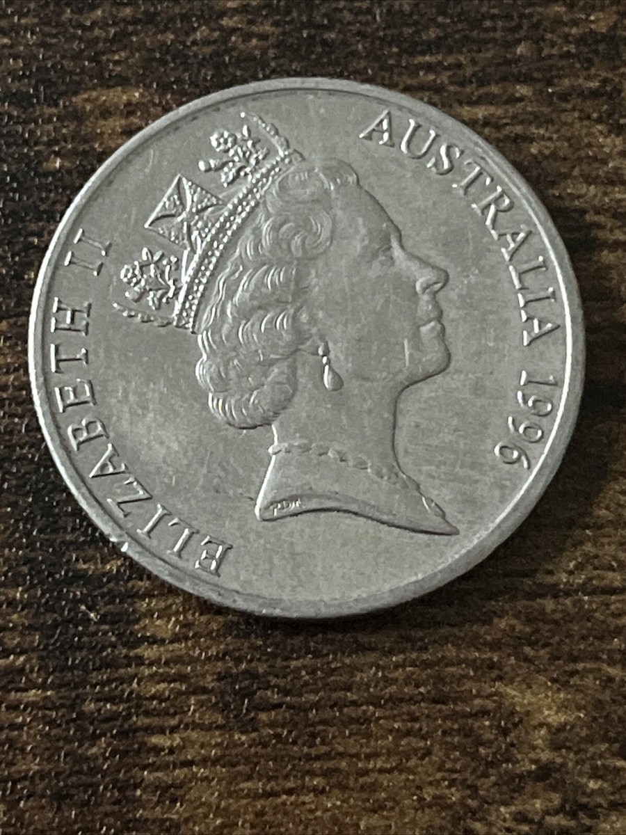 南アフリカ ElizabethⅡ Pre-decimal coins ８種セット 1996 Australia 20 Cents Copper-Nickel Platypus Q. Elizabeth