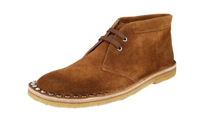 PRADA Runway Suede Ankle Chukka Desert Boots Shoes NEW - 10 44
