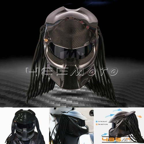DOT Predator Motorcycle Helmet Full 