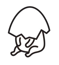 Lazy Cute Gudetama Eggshell Broken Japan Cartoon Decal Sticker Car Window Laptop