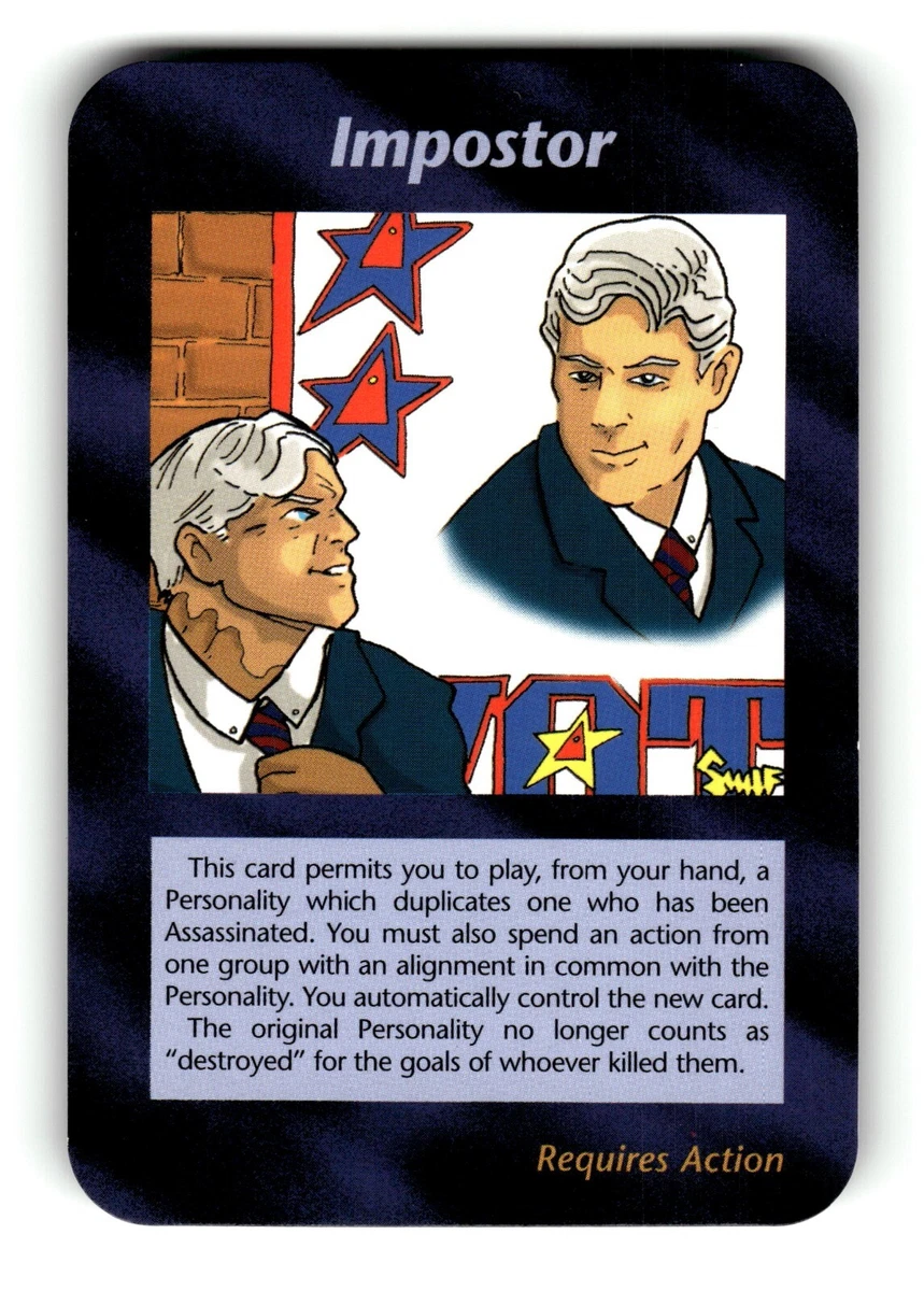 Illuminati: New World Order Steve Jackson Games Trading Card Games