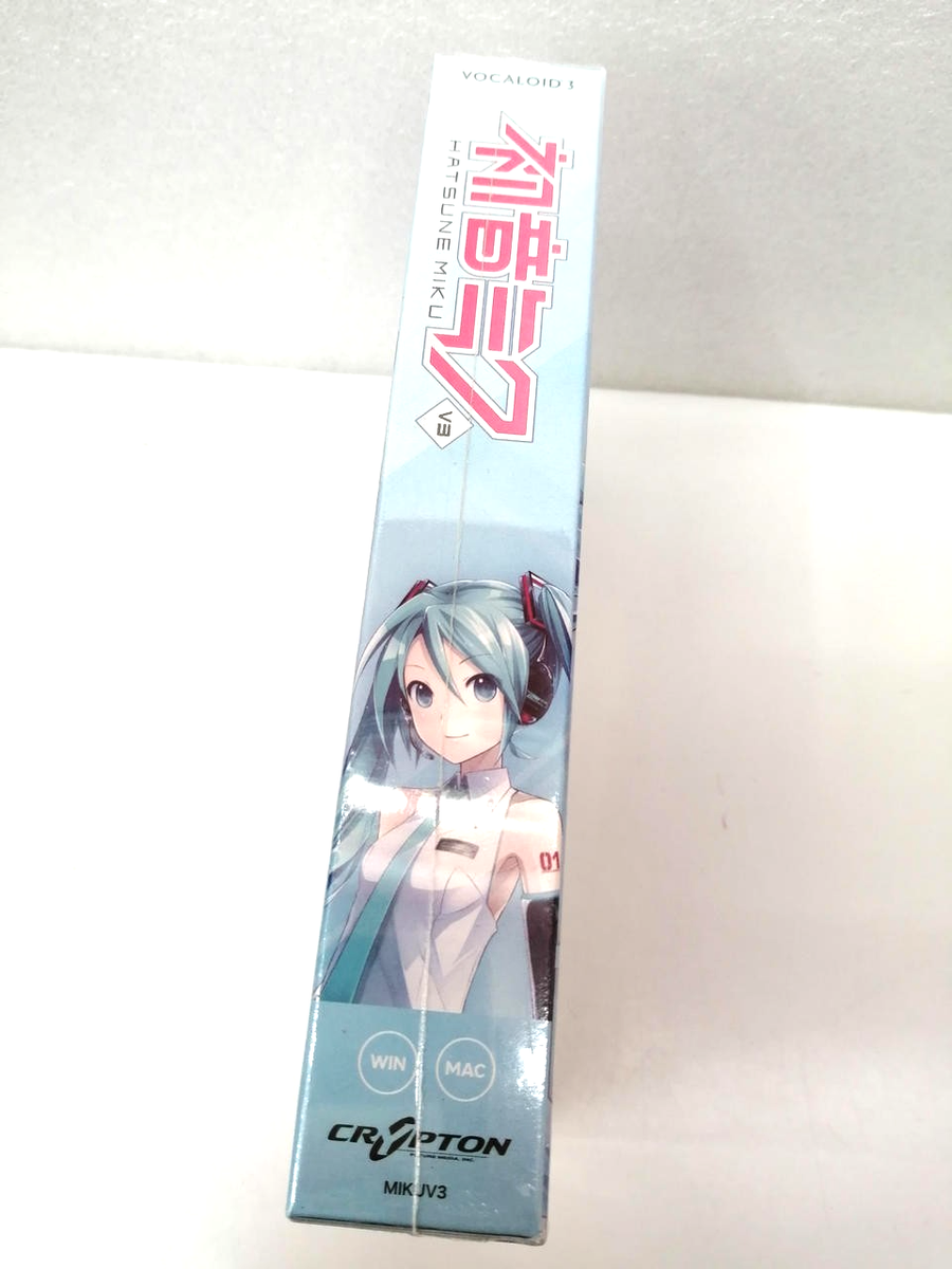 CRYPTON VOCALOID3 Hatsune Miku V3 DVD Software Windows Mac | eBay
