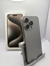 Apple iPhone 15 Pro Max 256 Go - Titane naturel + boîte d'origine