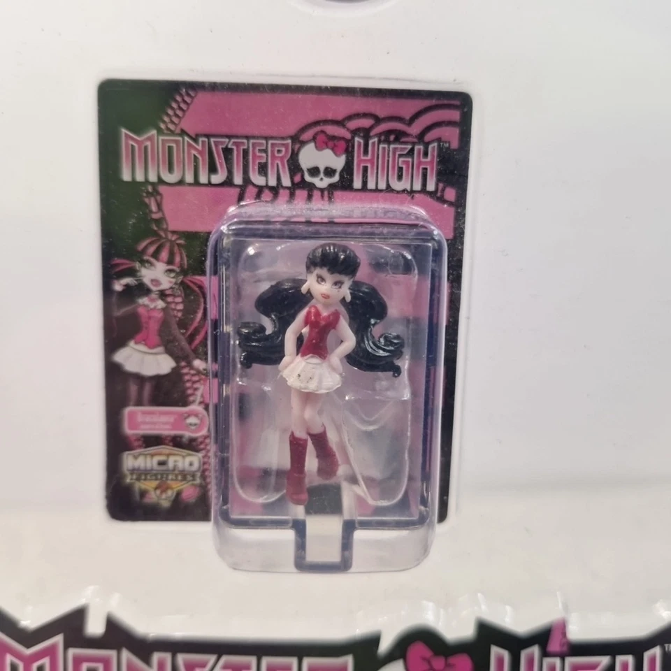 Micro figuras más pequeñas del mundo Monster High Draculaura figura muñeca totalmente nuevas Foto 2 de 4