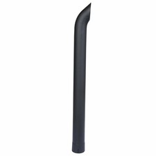 Exhaust Stack Pipe 4 X 48 Curved Black
