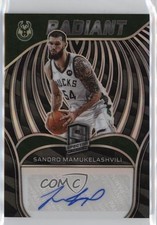 2021-22 Panini Spectra Radiant Signatures /99 Sandro Mamukelashvili Auto in5
