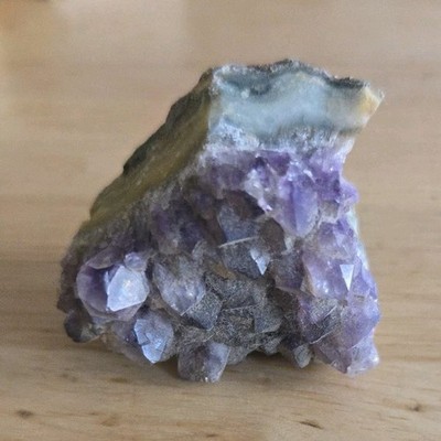 Amethyst Crystal Mineral Specimen Purple Display Piece