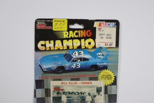 VTG Racing Champions 1991 Bill Ellis Plymouth Superbird #14 Diecast Car Toy - Picture 2 of 4