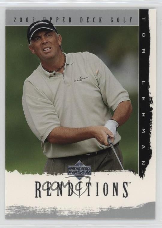 2003 Upper Deck Renditions Tom Lehman #19 t2b