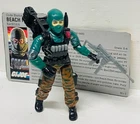 GI Joe 1986 Beach Head V1 Complete File Card MINT Vintage Hasbro ARAH