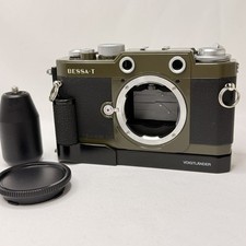 MINT Voigtlander BESSA-T Helier 101th Anniversary Model Olive Trigger JAPAN