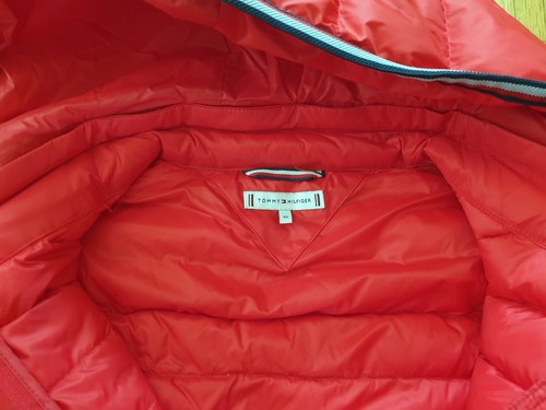 Tommy Hilfiger Weste Steppweste Daunen Damen XS Rot - Bild 3 von 5