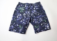 Greyson Dark Floral Indian Wells Swim Shorts Mens Size 32 Blue 905C 01291391