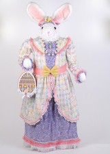Karen Didion Originals Easter Bunny Decor the Lighted Marie Bunny SP073 New