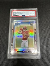 2024 Optic - Rated Rookie Jayden Daniels #248 Holo Prizm (RC) PSA 10