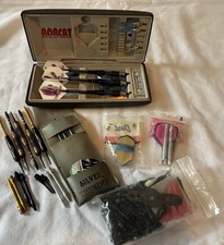 Collectible Bobcat Brand Adjustable Darts And Other Dart Supplies
