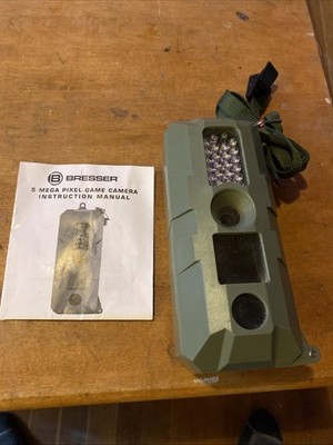 Preowned Bresser GC-2MP-PN 5MP IR Game Outdoor Trail Camera Day or Night  TESTED