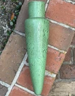 ROSEVILLE POTTERY UNUSUAL MATT GREEN CHOLORON EGYPTO GLAZE WALL POCKET #335