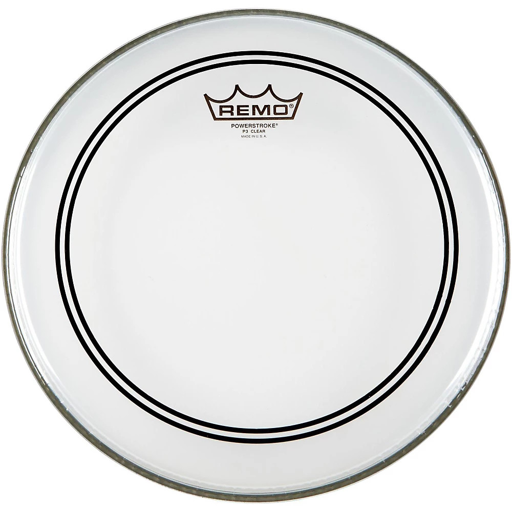 Прозрачное тесто Remo Powerstroke 3, 14 дюймов.