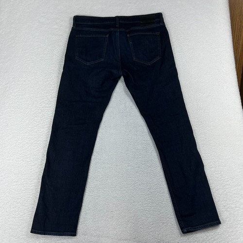 Mavi Jeans Jake Slim Leg Men's 36x32 (36.5x30) Dark Wash Organic Cotton Denim - Picture 10 of 12