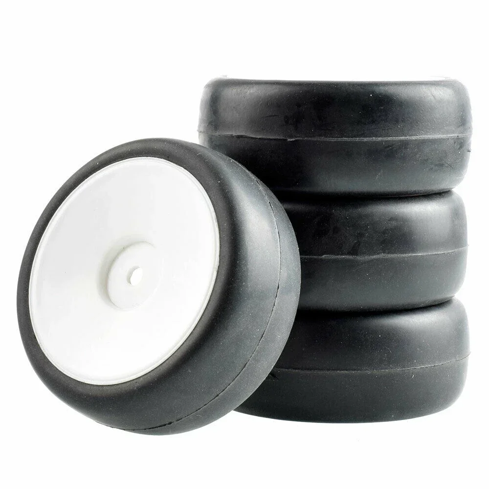 1/10 On-Road Touring RC Car Assembled Tire & Wheel Set (4) 12 mm Hex Foam-Insert