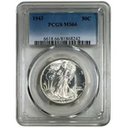 1943-P Walking Liberty Half Dollar PCGS MS66 NA346