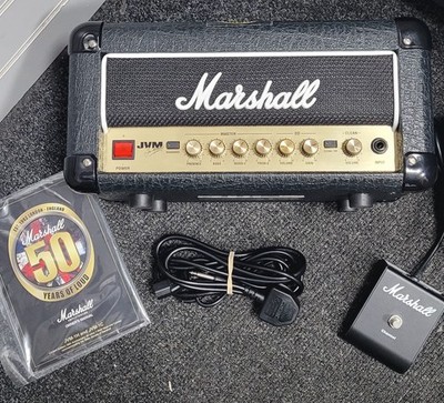 Marshall JVM1H 50th Anniversary Limited Edition 1W Röhrenverstärker Head