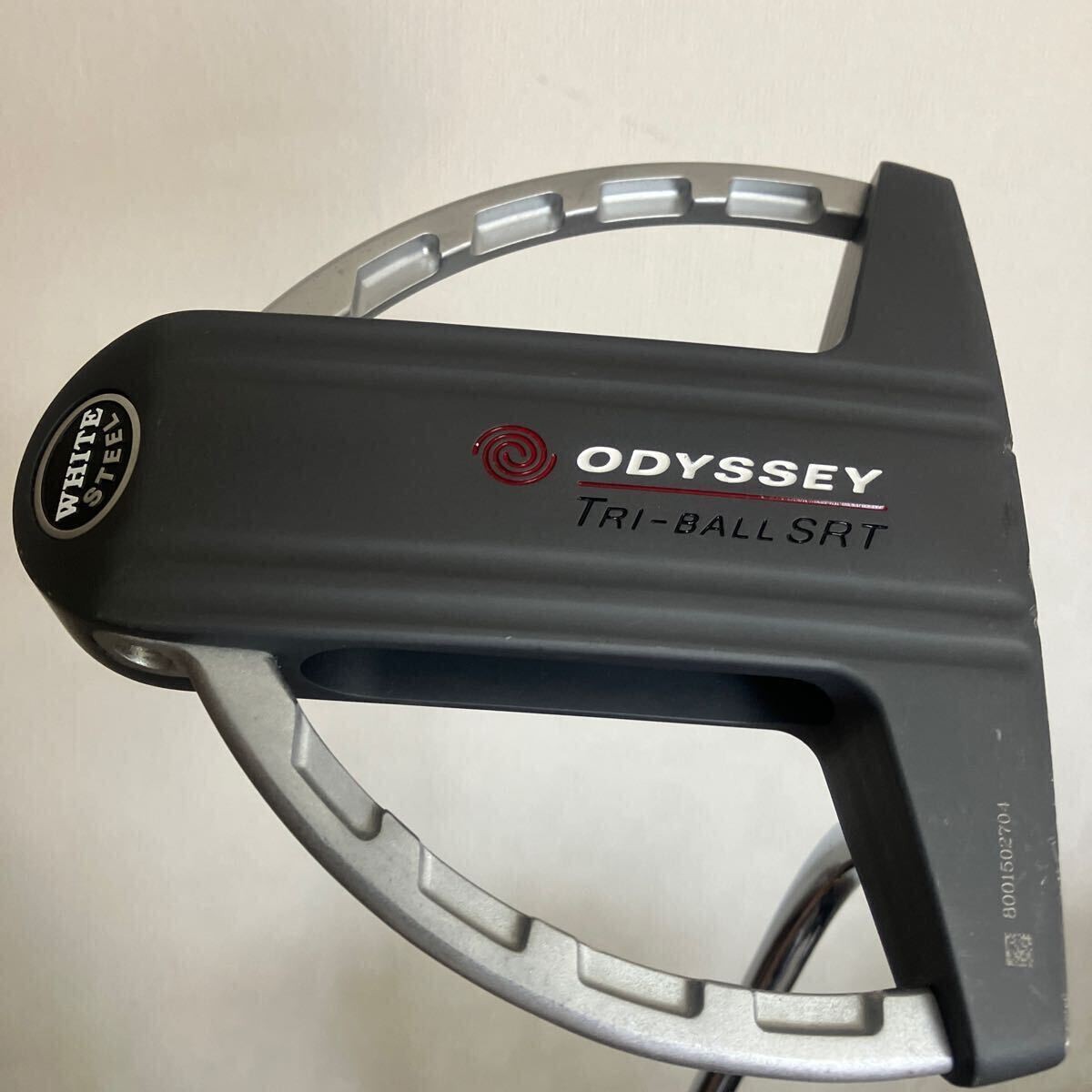 Golf Putter Odyssey White Steel Tri-Ball SRT Original Steel