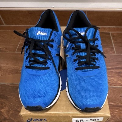 ASICS Gel Zaraca 5 Men s Lace-Up Low Top Sneakers Blue/Black 1011B137-400