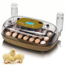 Fully Automatic 24 Egg Incubator Temperature Control Digital Chicken Egg Hatcher