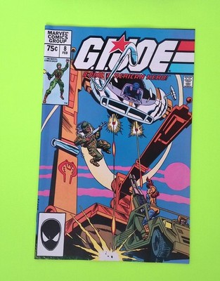 G.I. Joe, A Real American Hero #8 - 2nd print Vol. 1 1983 Marvel Comics SD20-49
