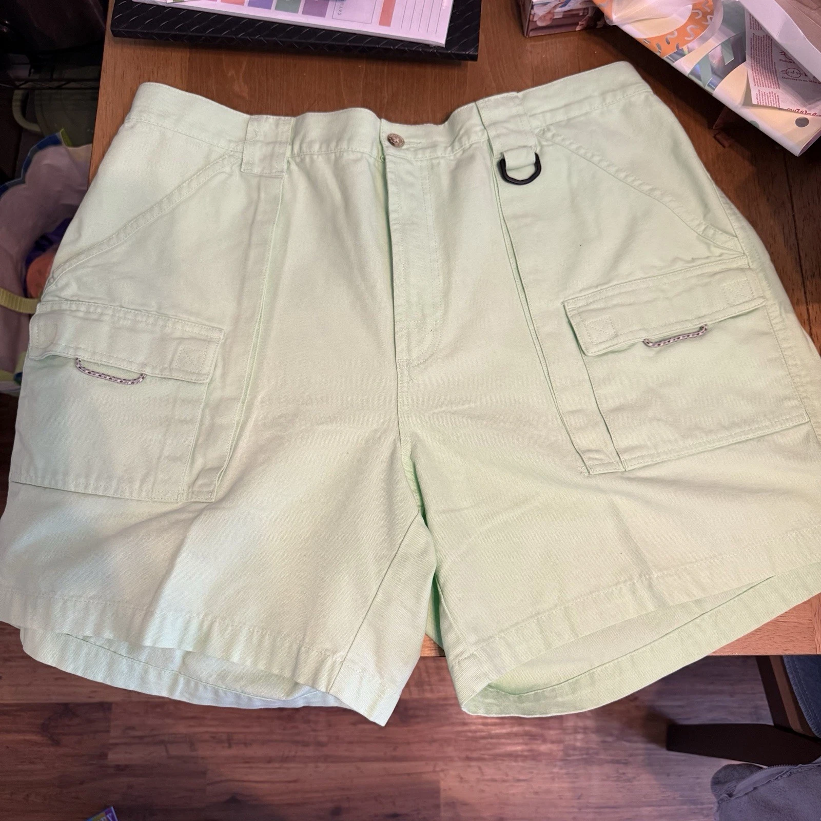 Columbia PFG Rugged Cargo Shorts Green Hiking Camping Fishing Mens Size XL
Opens in a new window or