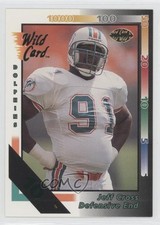 1992 Wild Card 10 Stripe Jeff Cross #23 0h1