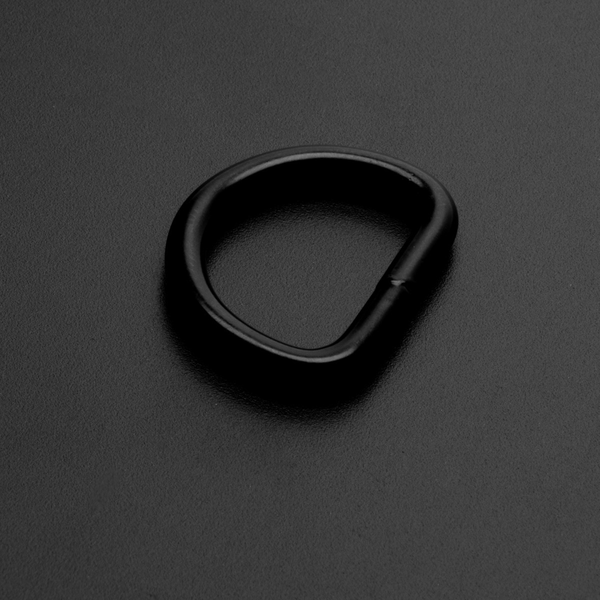 Country Brook Design® 3/4 Inch Steel Welded Black Powder Coated D-Rings, 10 Pack