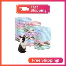 Moukeren 20Pcs Guinea Pig Blankets, 14 x 30 Inch, Waffle Style, Multicolor