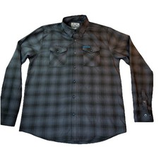 Dixxon "Dirt Bike Kidz" Size XL Tall Long Sleeve Flannel Shirt with Buttons