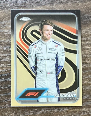 Logan Sargeant Portrait #20 Williams - 2024 Topps Chrome Formula 1 F1 - CLEAN NM