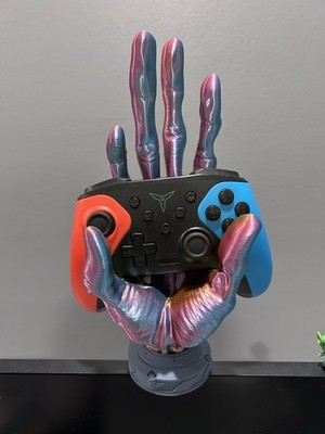 Finger Alien Hand Controller Holder Custom print 3D video game accessories