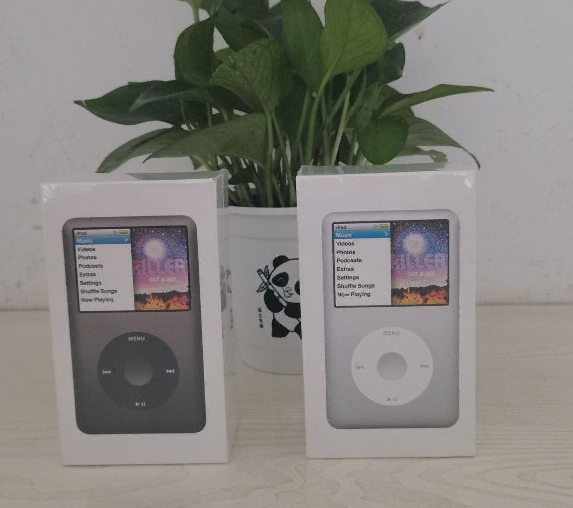 【希少】ipod Classic 160GB 第7世代 完動品 シルバー Brand NEW 