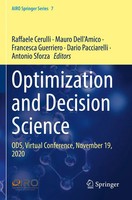 Raffaele Cerulli (U. A.) | Optimization And Decision Science | Taschenbuch